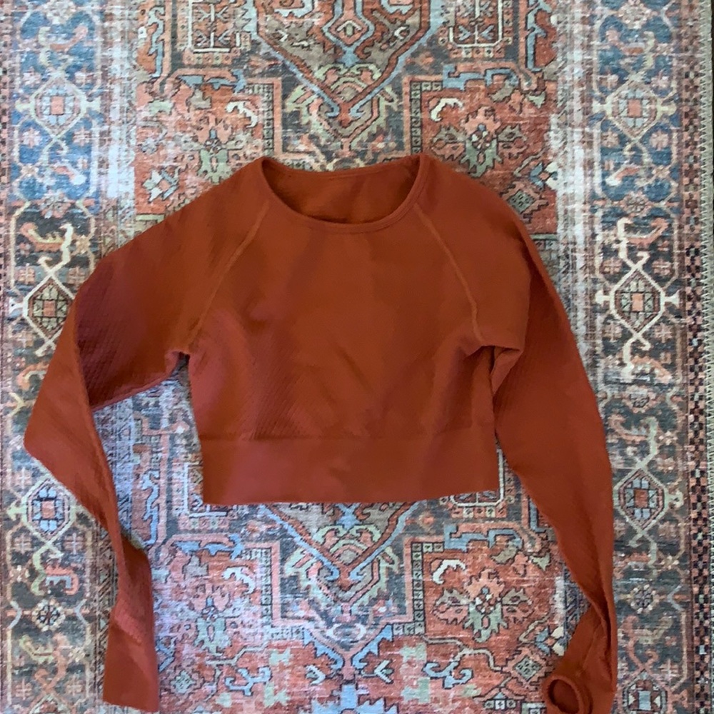 Balance Athletica quartz energy long sleeve crop